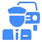 driver and car icon